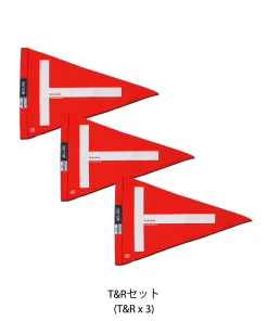 ［WEB先行］THE BILLFISH FOUNDATION × muta MARINE Fishing フィッシング・フラッグ 【タグ＆リリース 3枚セット】