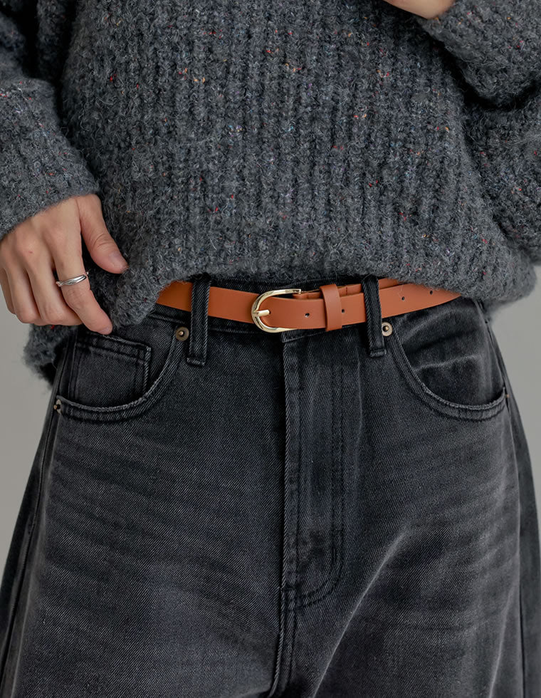 【TIME SALE 15%OFF】ゴールドバックルベルト - Image 8