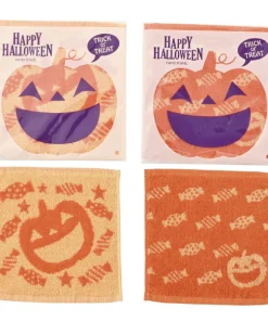 ハロウィン・ジャガード織りハンドタオル