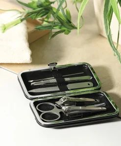 高級ステンレス製ネイルケアセット6P