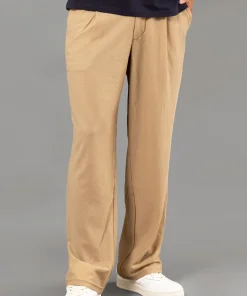 ストレッチメッシュ ワイドパンツ [全4色]