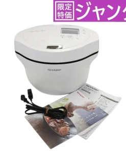 [ジャンク] シャープ ヘルシオ ホットクック KN-HW24G 2〜6人用 2.4L容量 kn-hw24g-w ホワイト[難あり(D)]