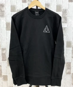 HUF ハフ トライアングルロゴバックプリントスウェットプルオーバー
