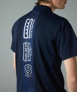 ハーフジップ ポロシャツ [全3色]